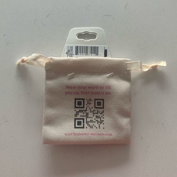 Little Words Project Men's Be Kind Beaded Bracelet - Size M/L - Blue - NWT - Picture 7 of 7